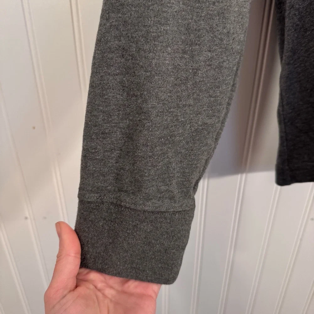 Nike Men's Charcoal Gray Hoodie Pullover Sweatshirt 100% Cotton Size Medium - Picture 3 of 9